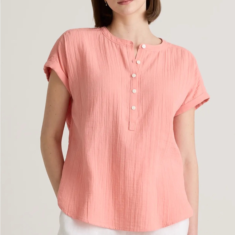 Quince 100% organic cotton top sz S